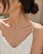 Rose Gold Elephant Charm