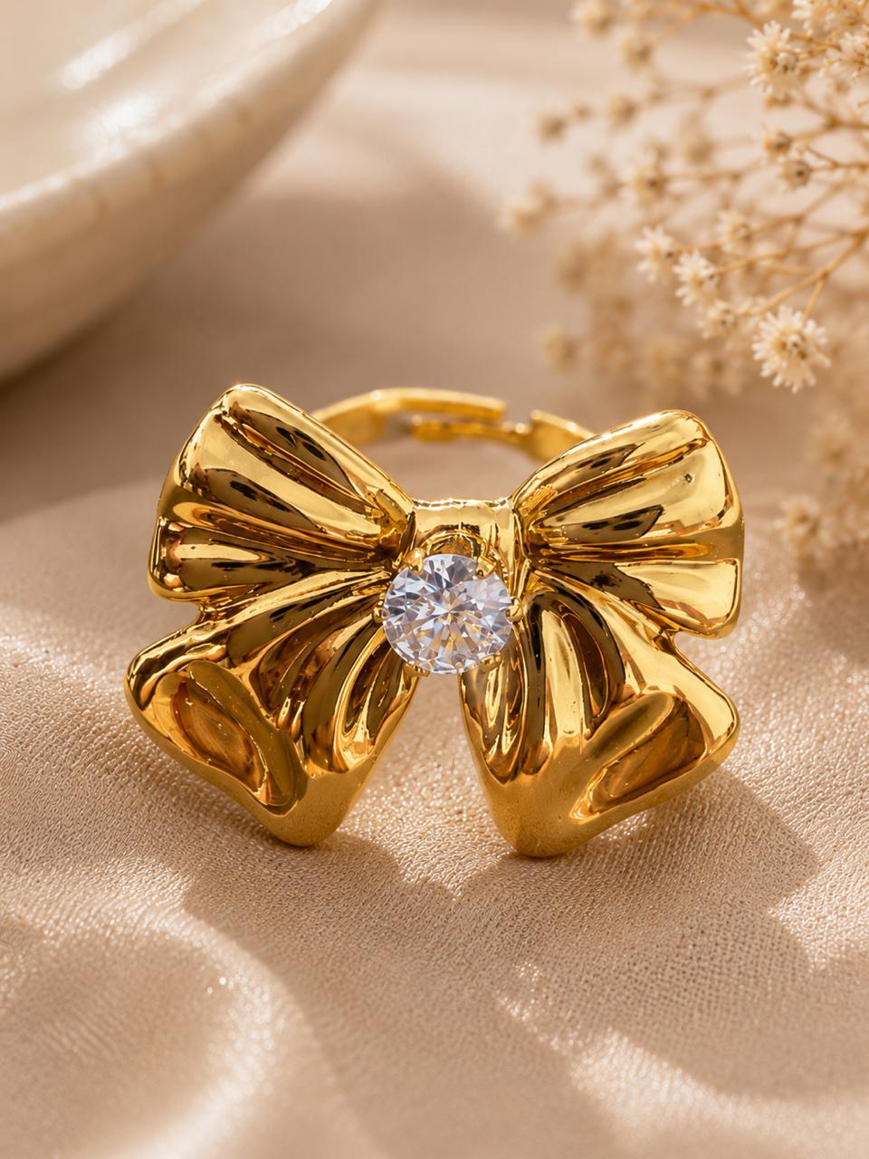 Celeste Bow Ring