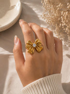 Celeste Bow Ring