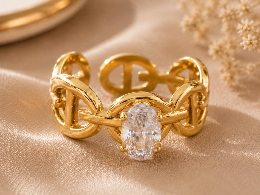 Aurielle Link Ring
