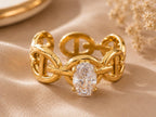 Aurielle Link Ring