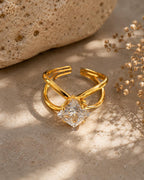 Celeste Criss-Cross Ring