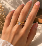 Celeste Criss-Cross Ring