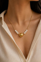 Celeste Pearl Sphere Necklace