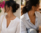 Blush Melt Heart Necklace