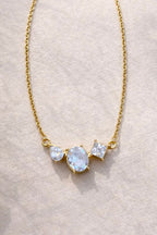 Trilogy Crystal Necklace