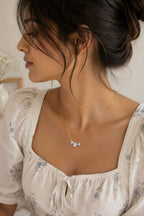 Trilogy Crystal Necklace