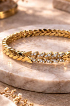 Golden Vine Chain Bracelet