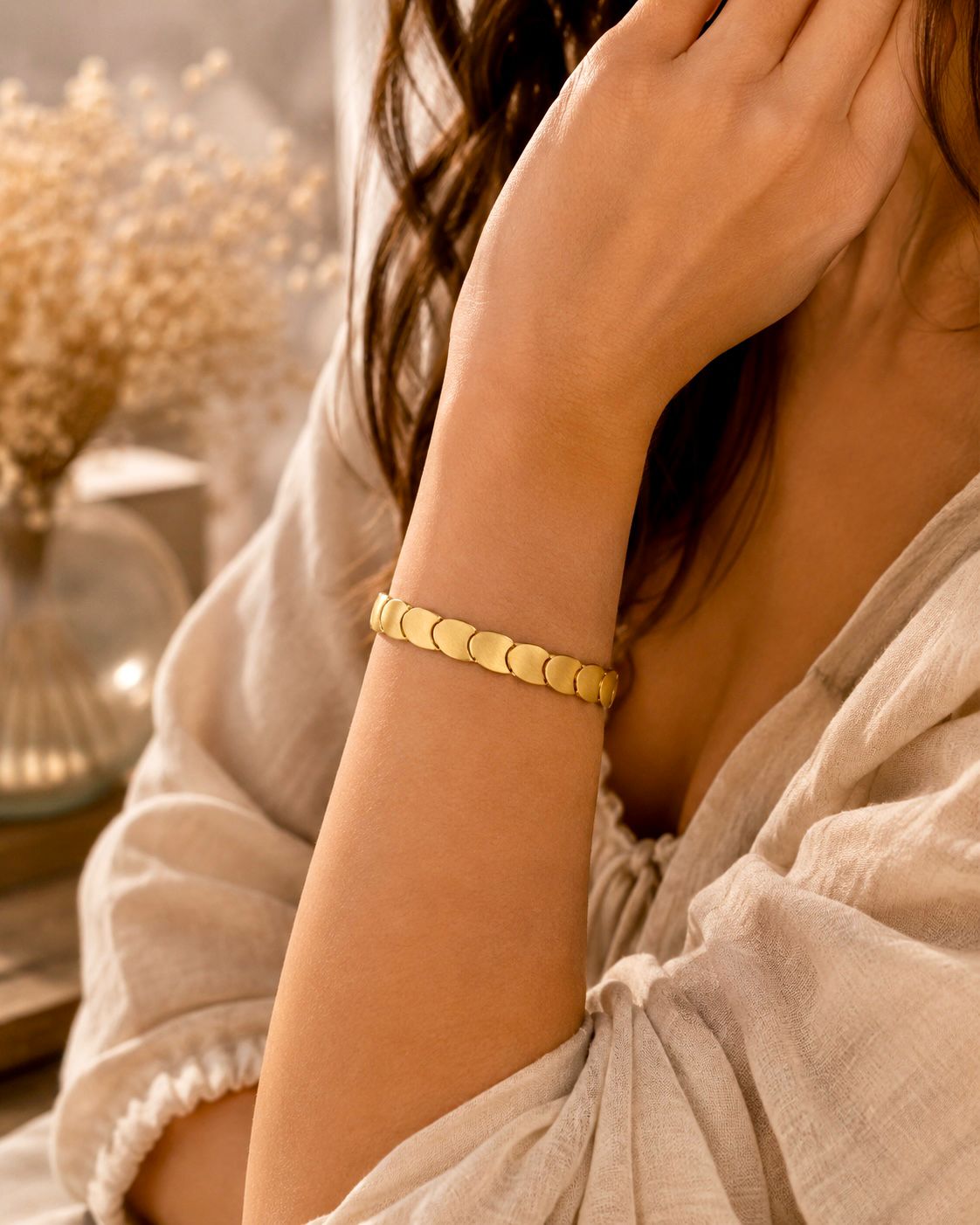 Golden Link Luxe Bracelet