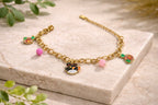 Enamel Charm Bracelet