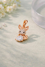 Crystal Bunny Pendant