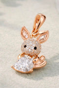 Crystal Bunny Pendant