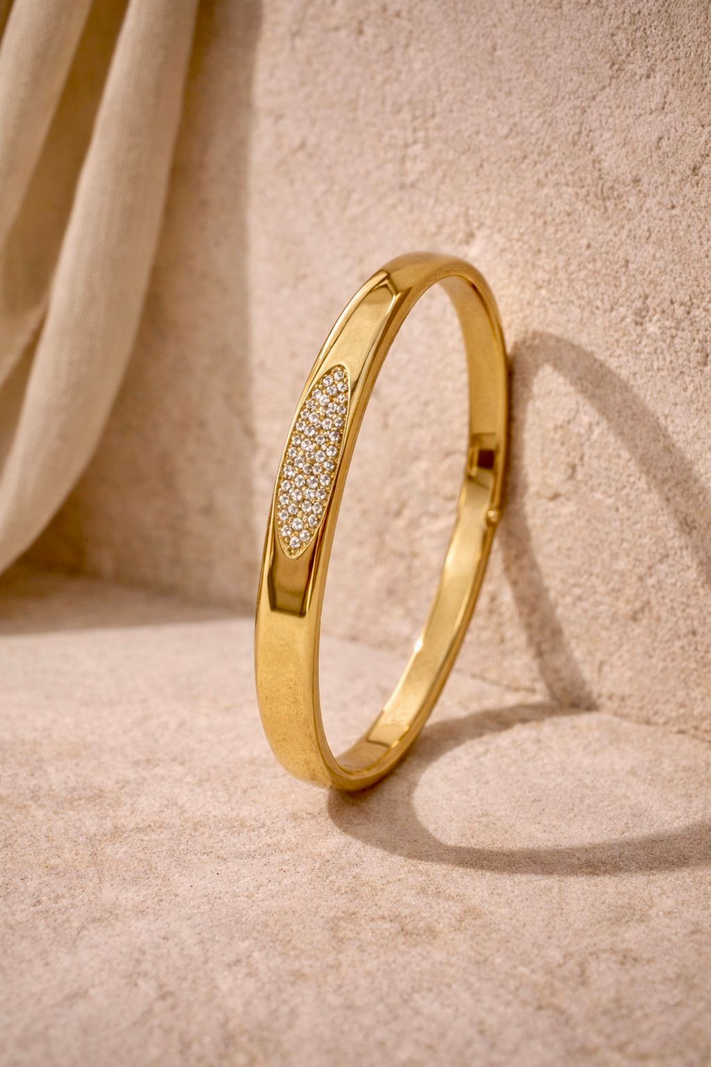 Aura Minimal Bangle Bracelet