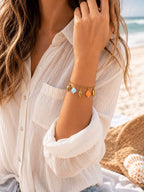Ocean Charm Chain Bracelet