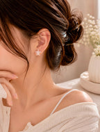 Galaxy Turtle Charm Studs