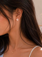 Galaxy Turtle Charm Studs