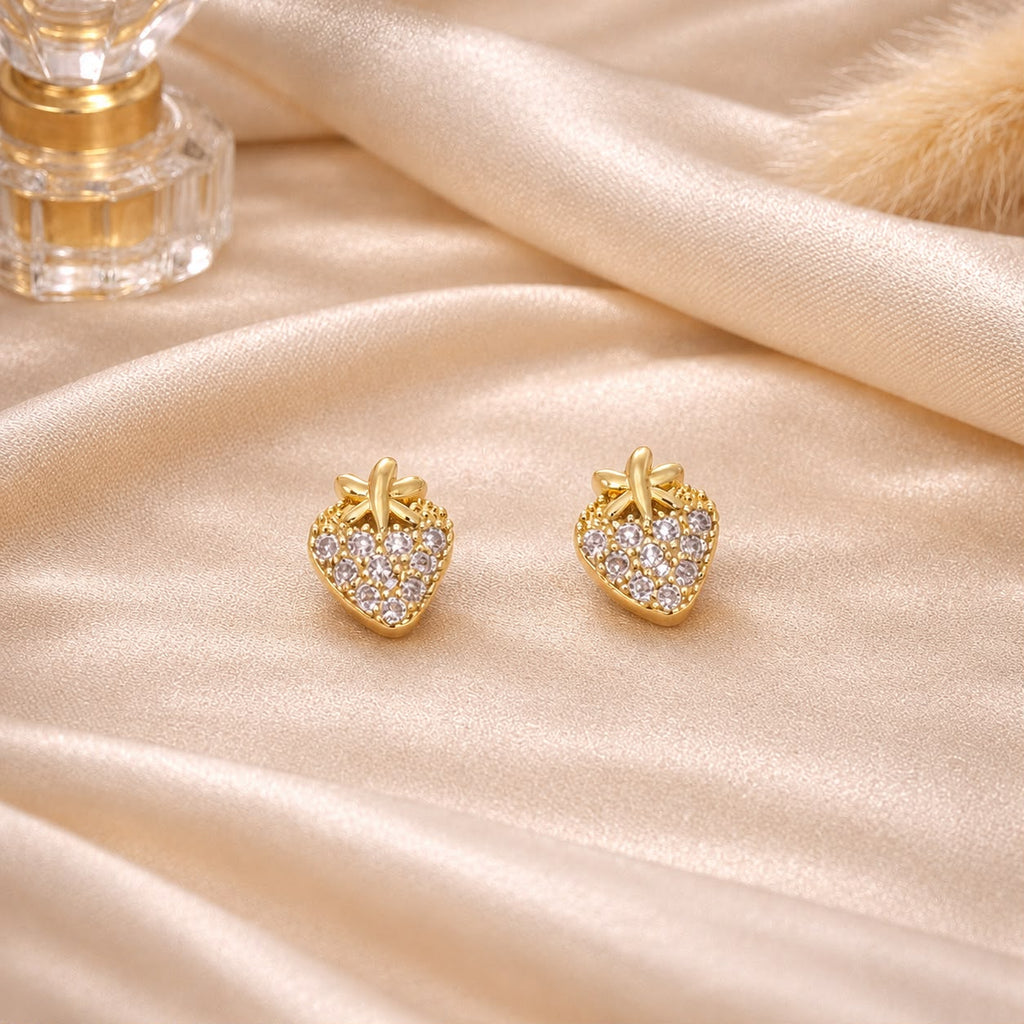 Sparkling Strawberry Studs