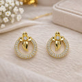 Flora Halo Luxe Studs