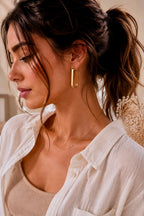 Sleek Edge Hoops