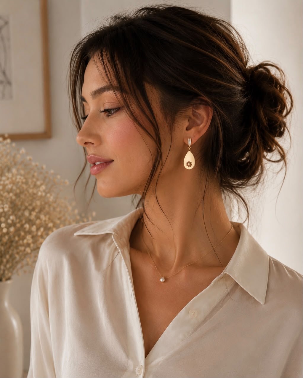 Golden Petal Drops