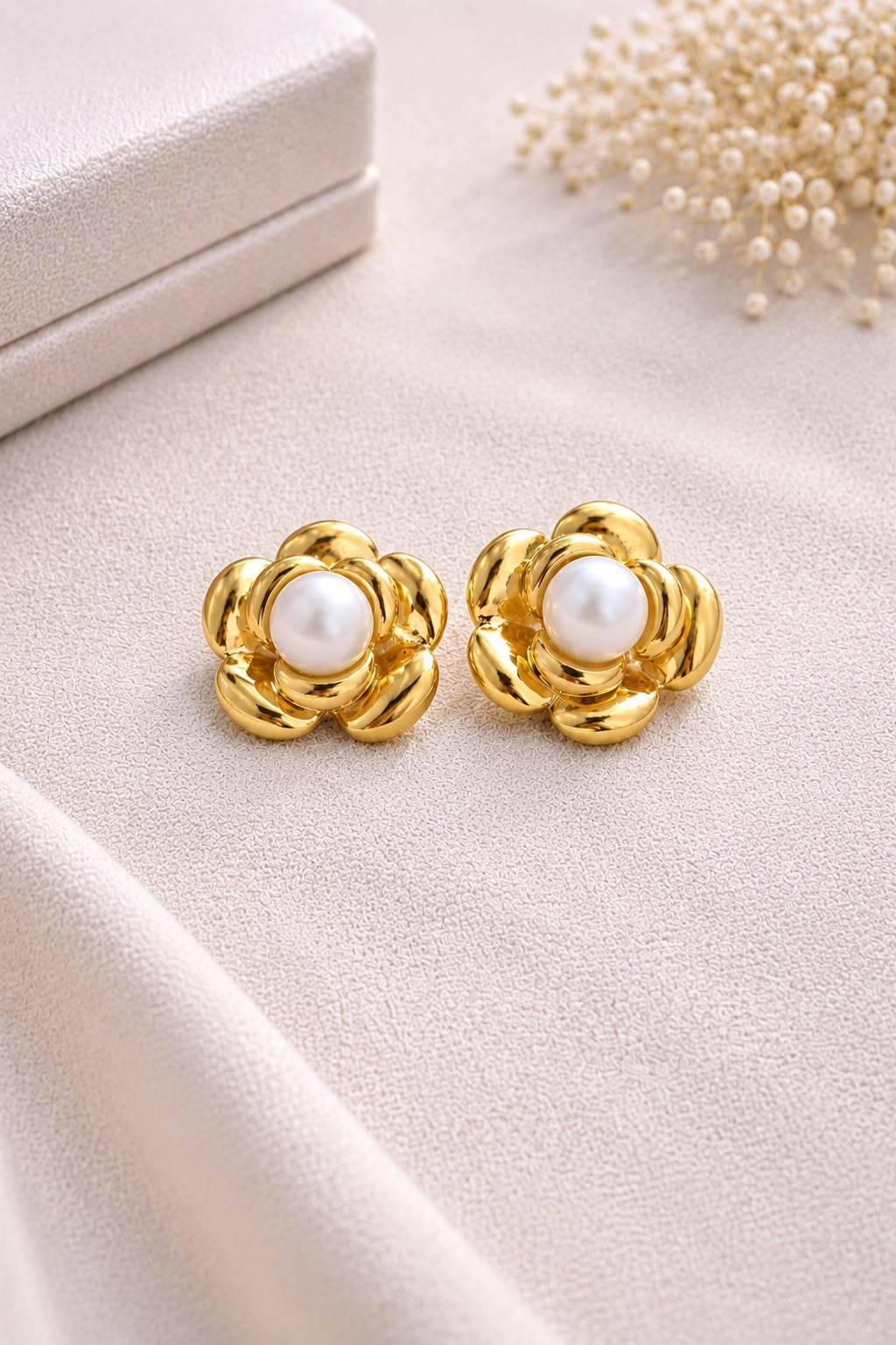 Pearl Bloom Studs