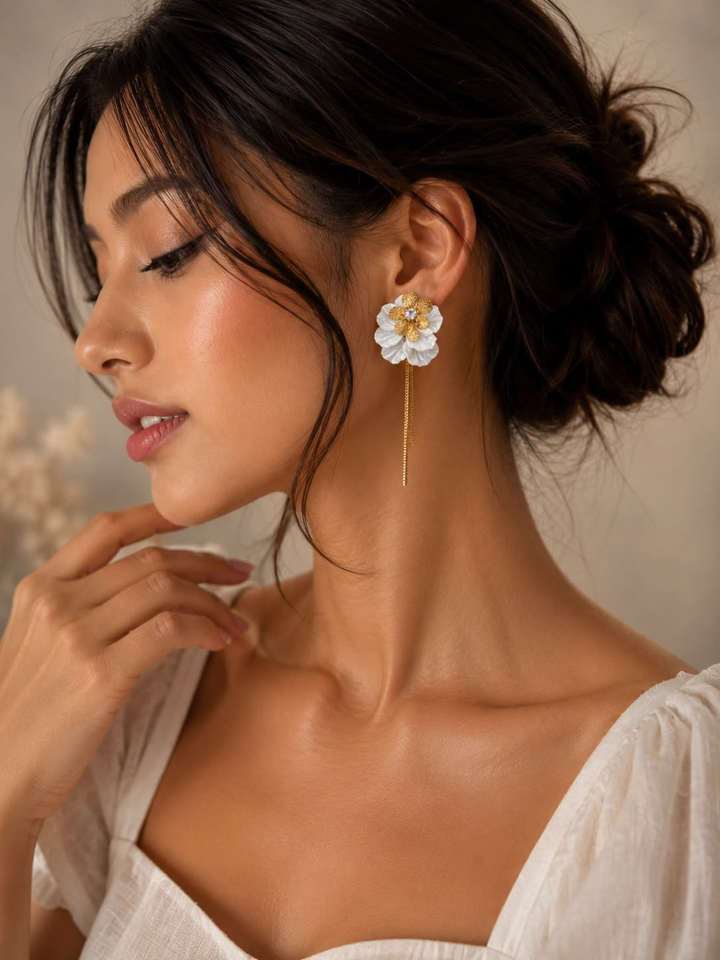 Ivory Bloom Cascades