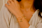 Cherry Pearl Layer Bracelet