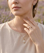 Rose Gold Elephant Charm