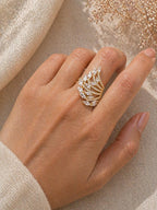 Regalia Crown Crystal Ring