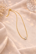 Classic Solitaire Necklace