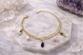Color Charm Layer Bracelet