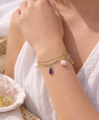 Color Charm Layer Bracelet