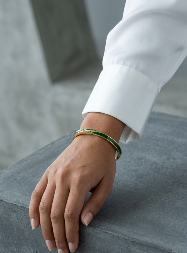 Emerald Edge Cuff
