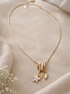 Stella Charm Drop Necklace
